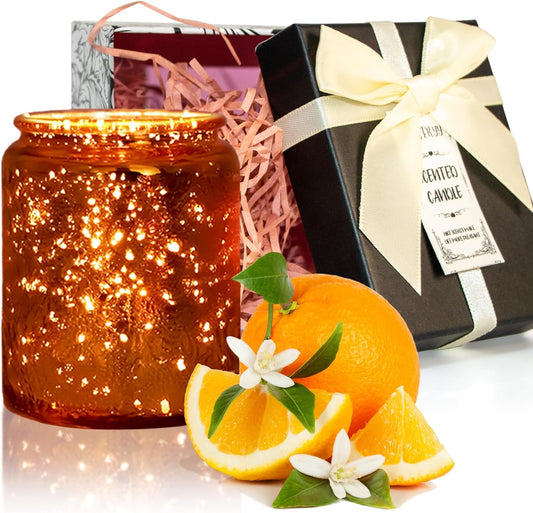 Orange Aromatherapy Candle Soy Candles